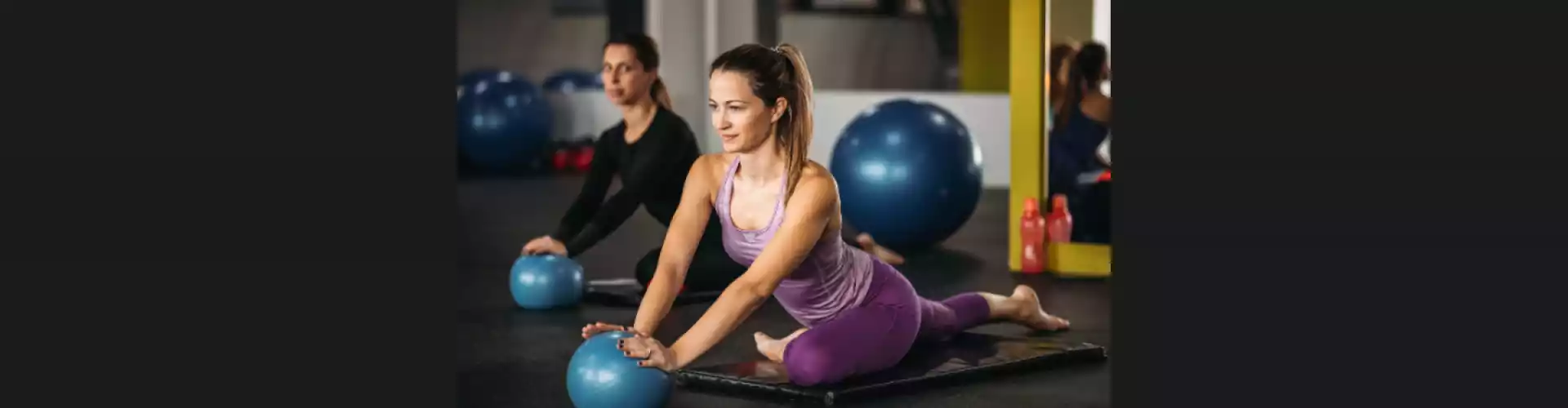 Pilates en la pelota de estabilidad