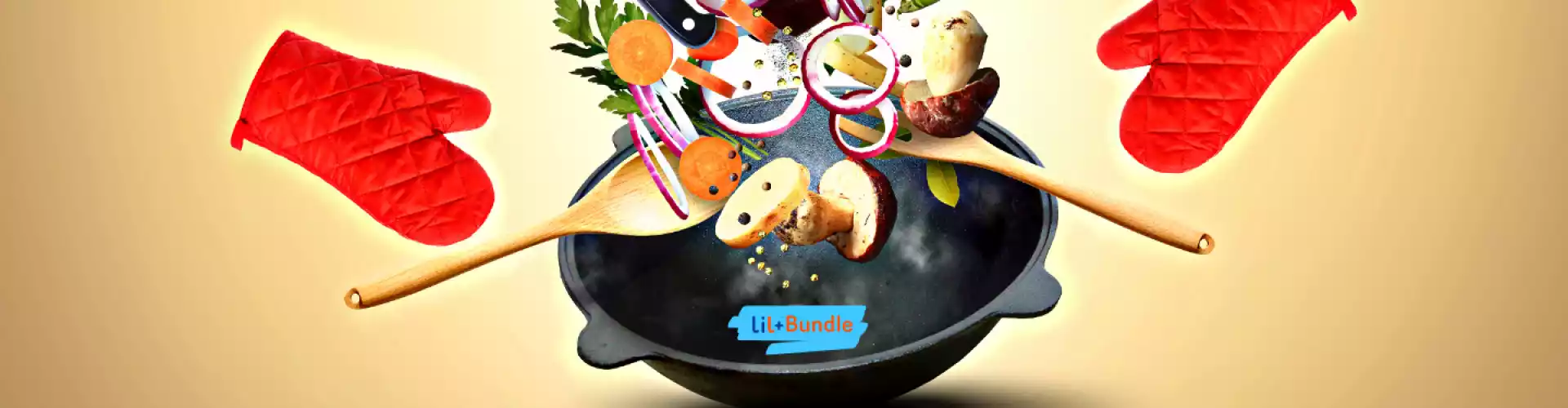 Bundle: ชุดทำอาหารแสนง่าย - Online Course by Learn It Live