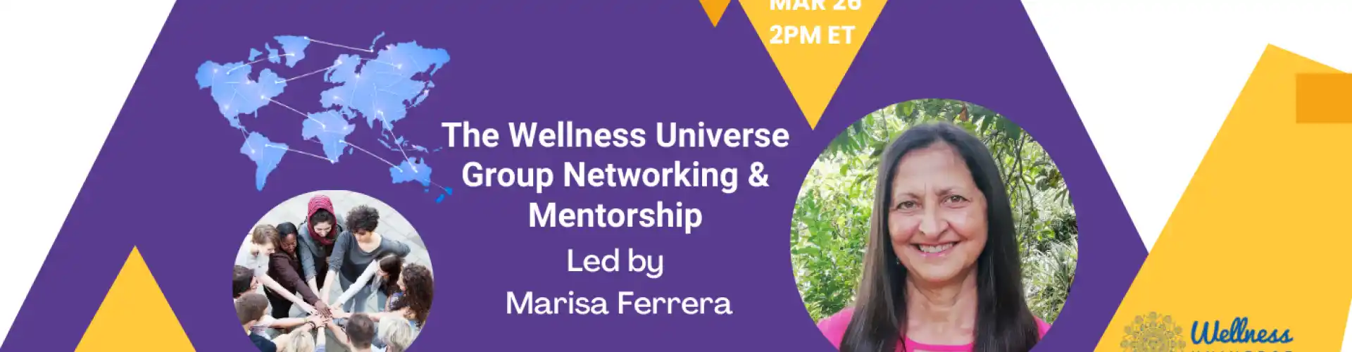 WU Group Networking at Mentorship kasama si Marisa Ferrera - Online Class by The Wellness Universe